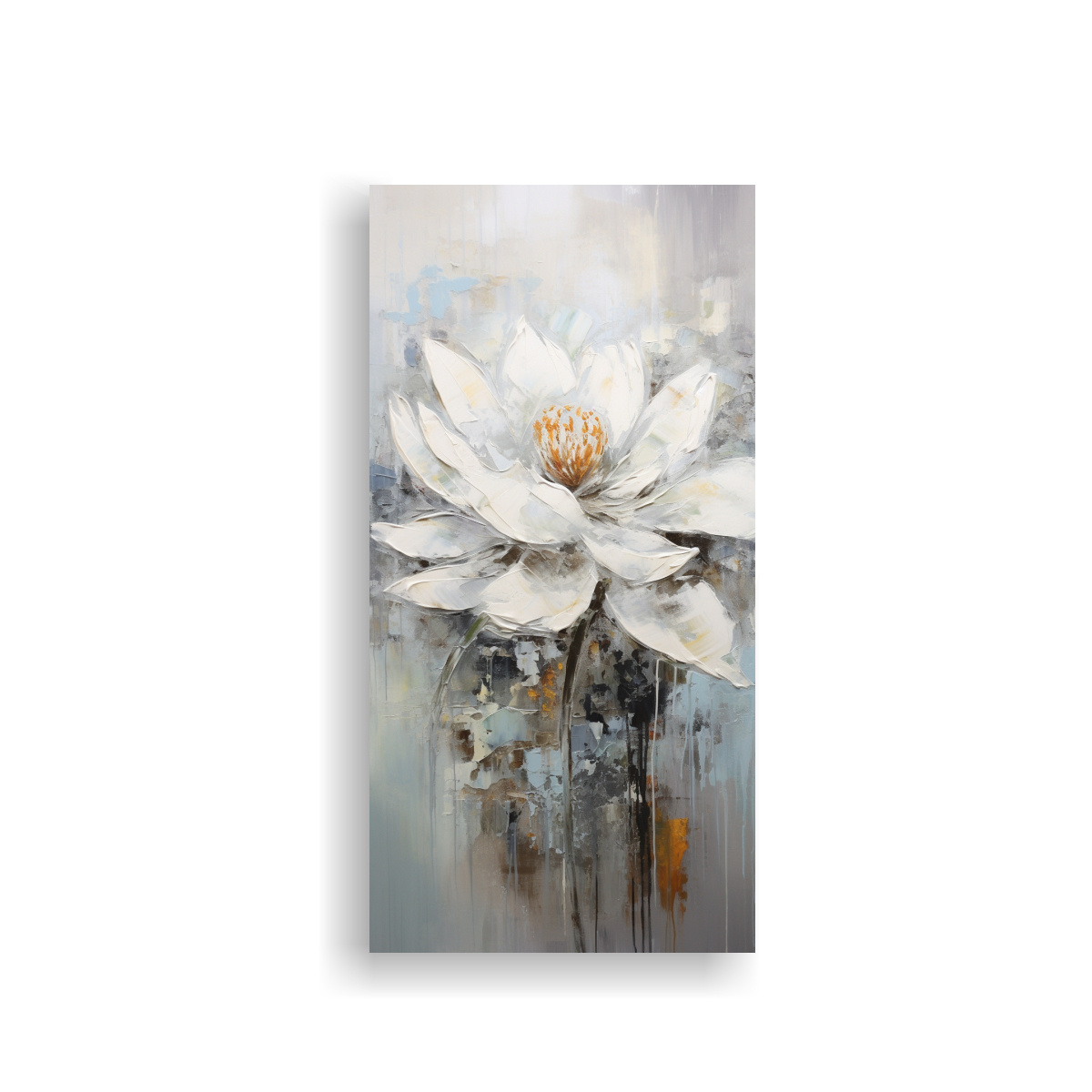 tela-en-bastidor-patron-intenso-gama-de-colores-a-white-lotus-painting-on-canvas-in-the-style-of