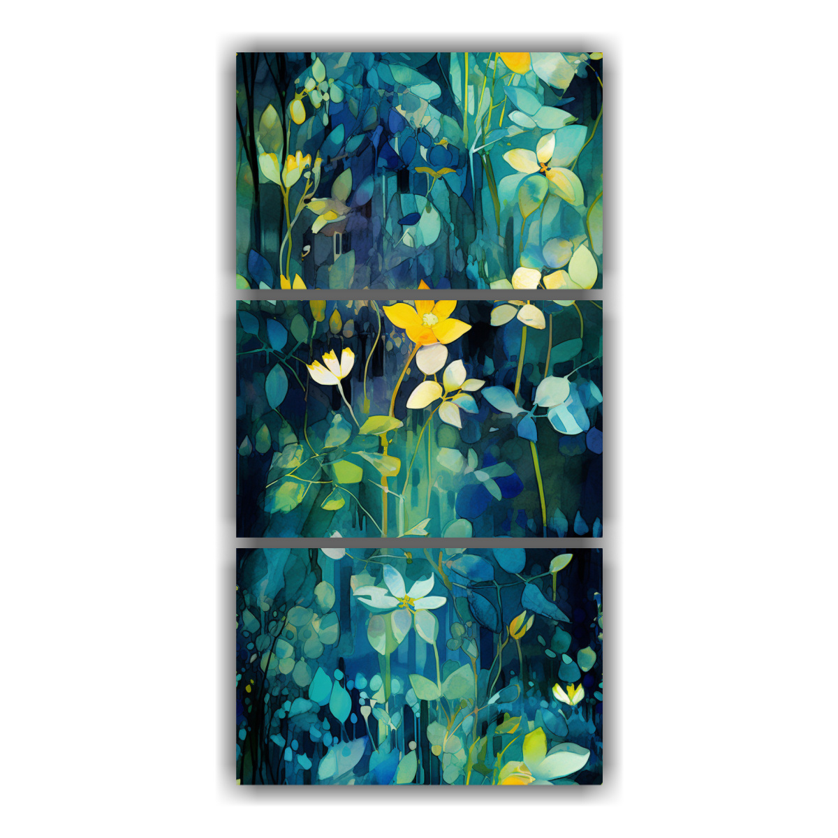 tr-ptico-abstracto-en-tonos-brillantes-sobre-fondo-azul-oscuro