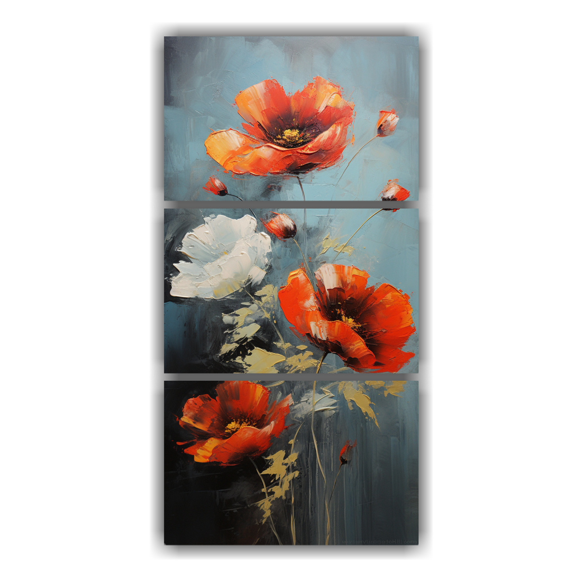 tr-ptico-venta-riqueza-visual-flores-negras-en-lienzo-estilo-decorativo-