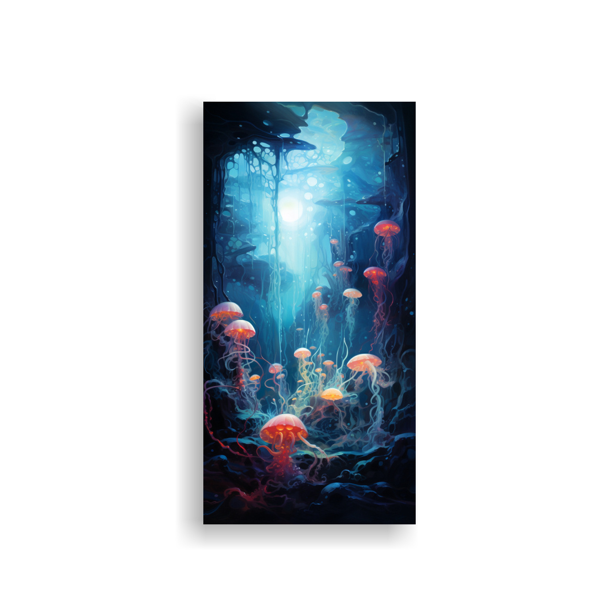 viaje-abstracto-a-trav-s-de-las-profundidades-del-oc-ano-pinturas-decorativas-de-arte-gr-fico