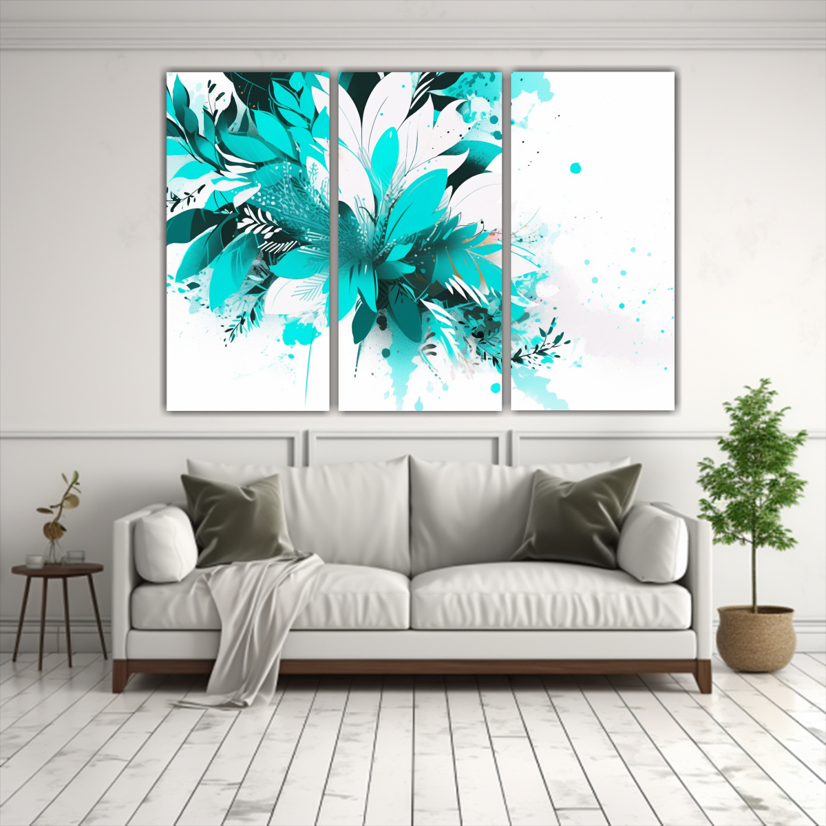 conjunto-de-cuadros-dise-o-blanco-y-turquesa-para-ambiente-neonoir-1