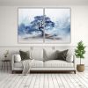 cuadro-abstracto-calma-bajo-rbol-de-enebro-con-tonos-azules-1