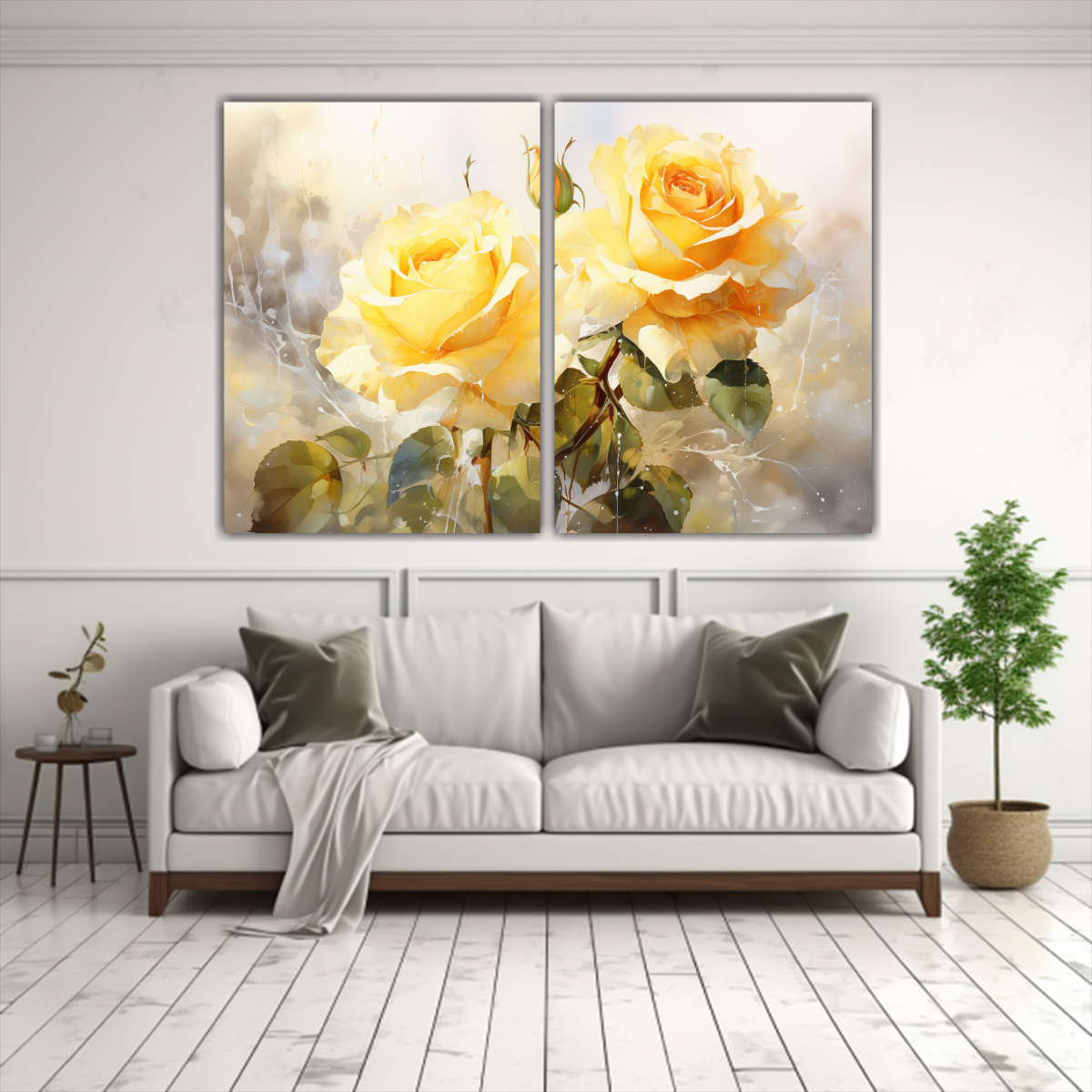 cuadro-abstracto-de-rosas-amarillas-y-blancas-para-dormitorio-1-1