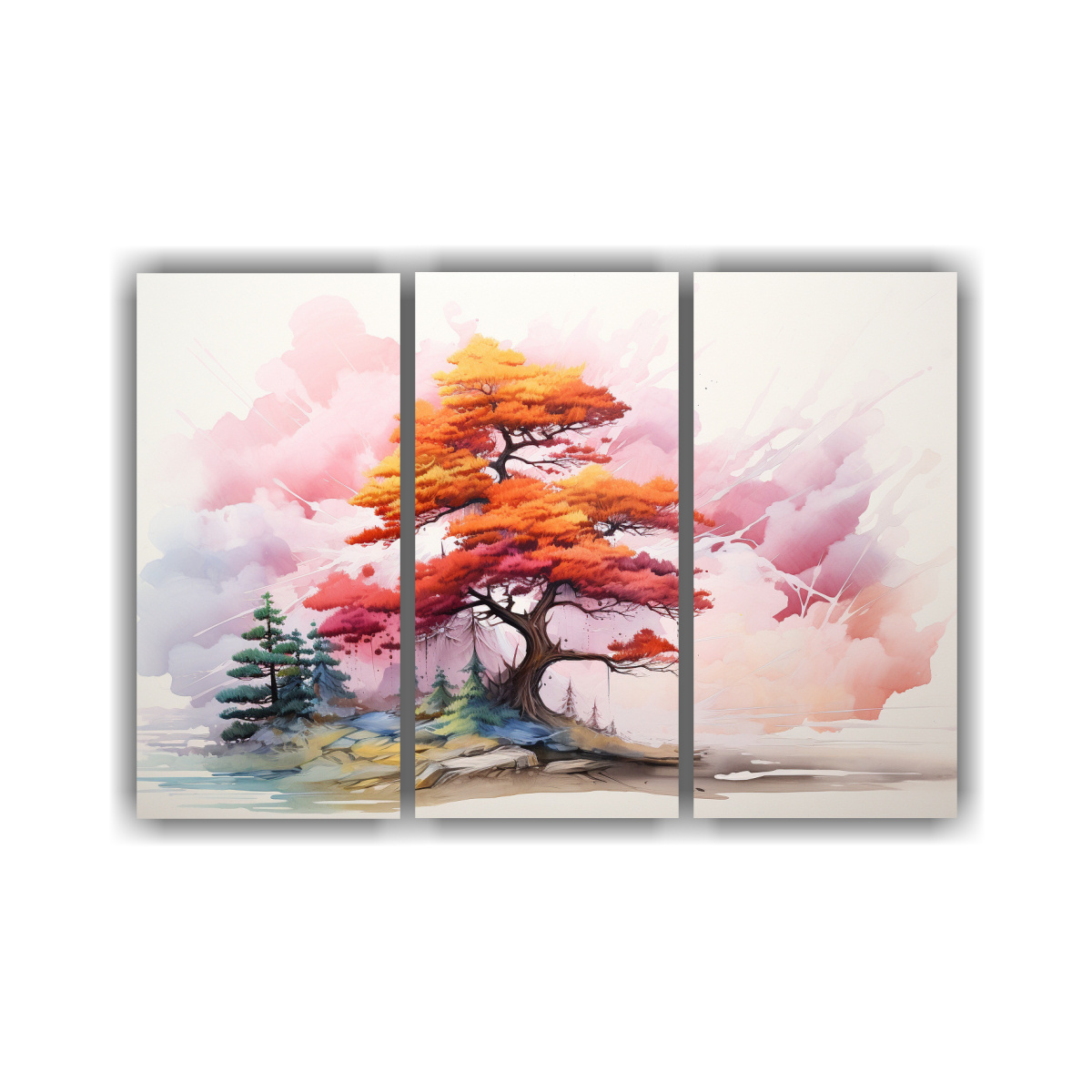 cuadro-abstracto-de-un-pino-en-colores-naranja-y-rosa-con-t-cnica-de-acuarela-
