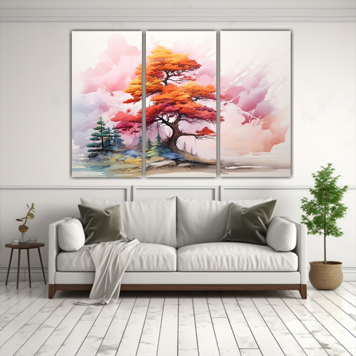 cuadro-abstracto-de-un-pino-en-colores-naranja-y-rosa-con-t-cnica-de-acuarela-1-1