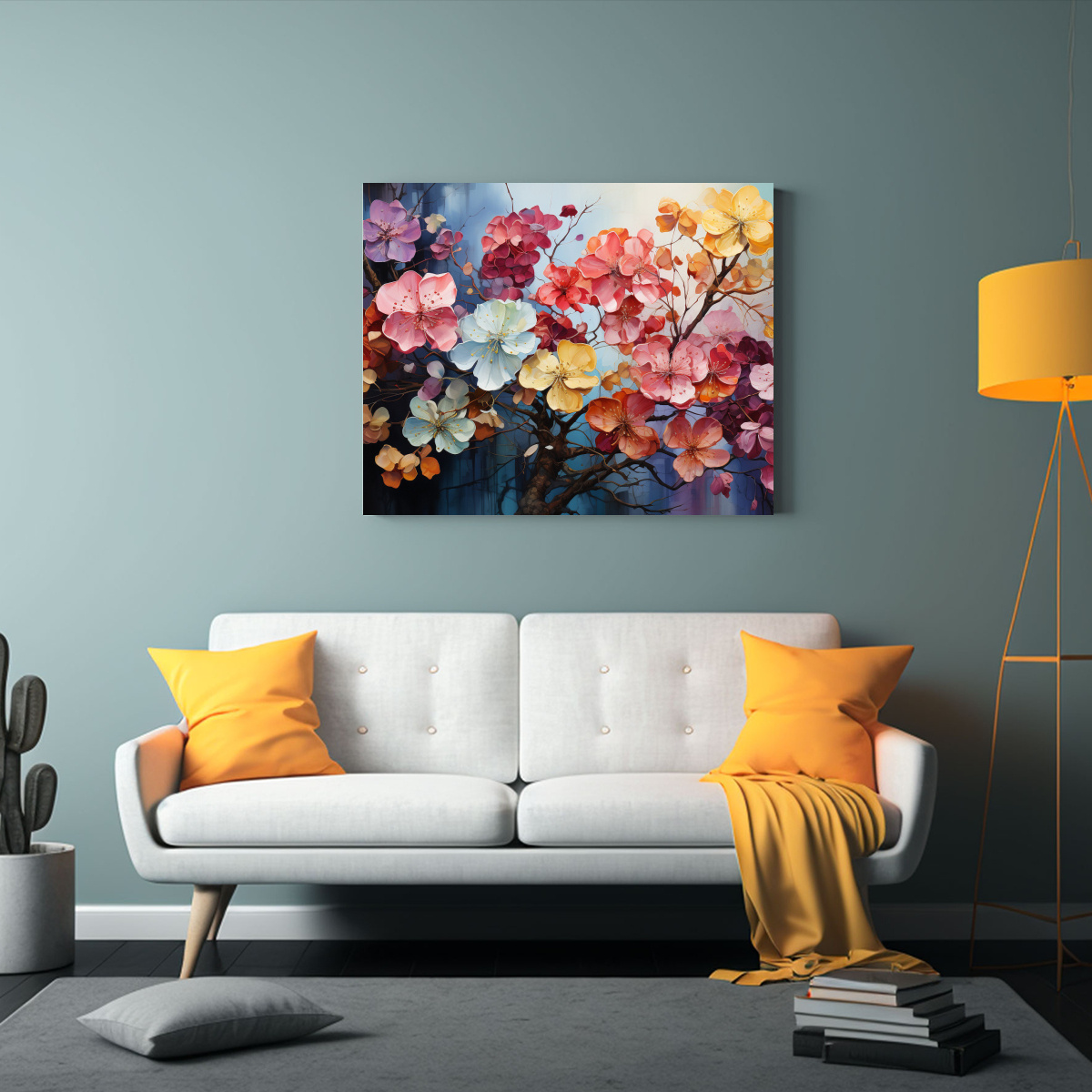 cuadro-adorable-lienzo-arco-ris-de-flores-de-til-en-estilo-1