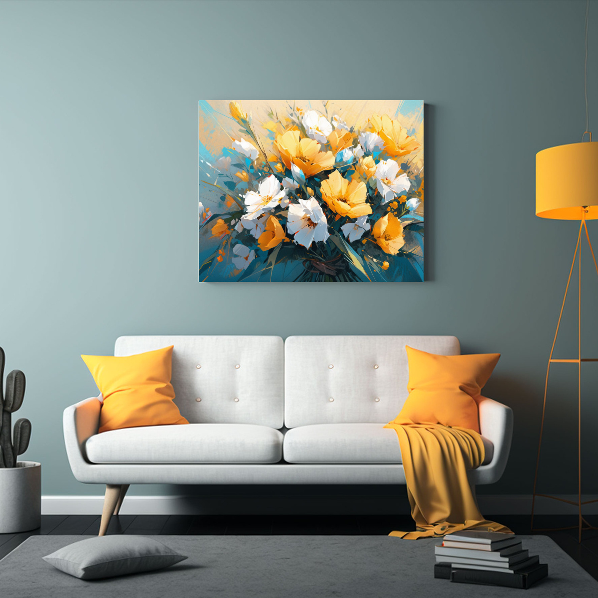 cuadro-de-composici-n-pop-art-amarillo-y-turquesa-con-flores-en-lienzo-1