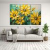 cuadro-decorativo-flores-amarillas-y-verdes-en-lienzo-para-interiores-1