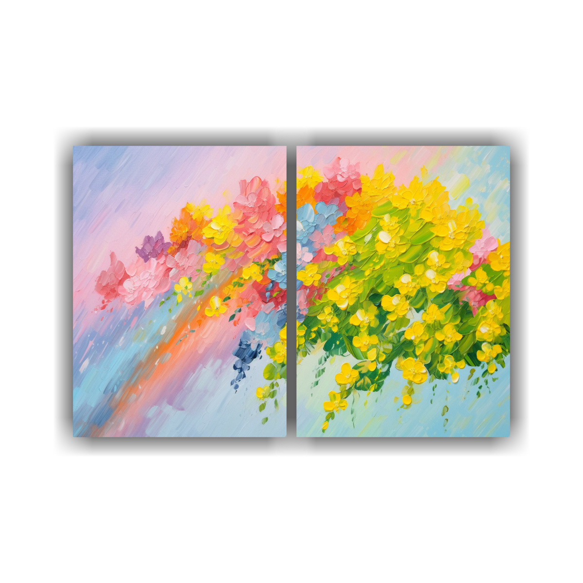 cuadro-en-lienzo-estilo-equilibrio-a-rainbow-de-flores-de-tilo-