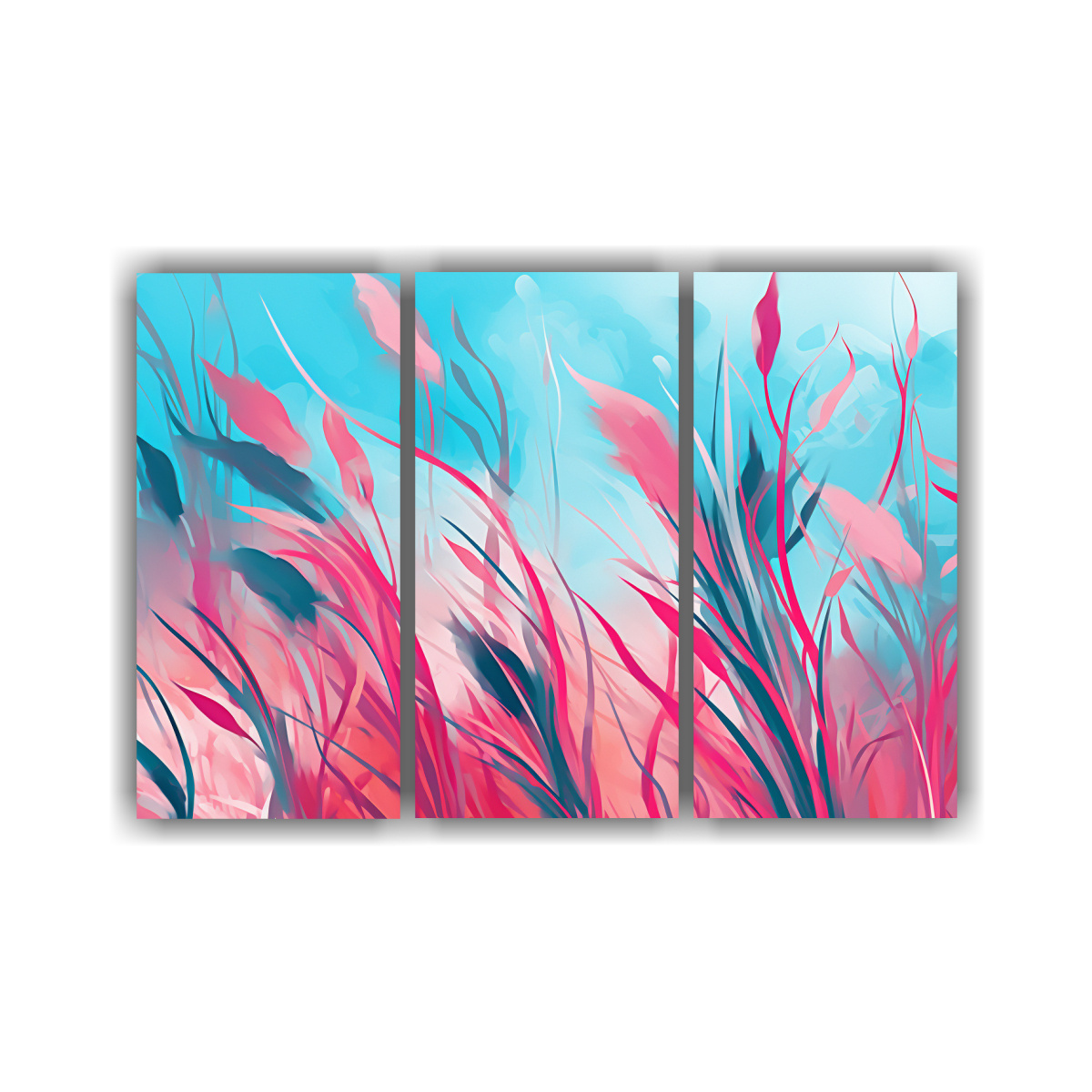 cuadro-est-tica-reed-grass-en-turquesa-y-rosa-atmosfera-neonoir