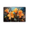 cuadro-floral-de-rododendros-amarillos-en-ambiente-neonoir-