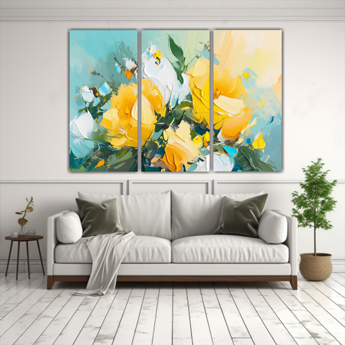 cuadro-floral-en-lienzo-con-tonos-amarillo-y-cian-luminosidad-a-1