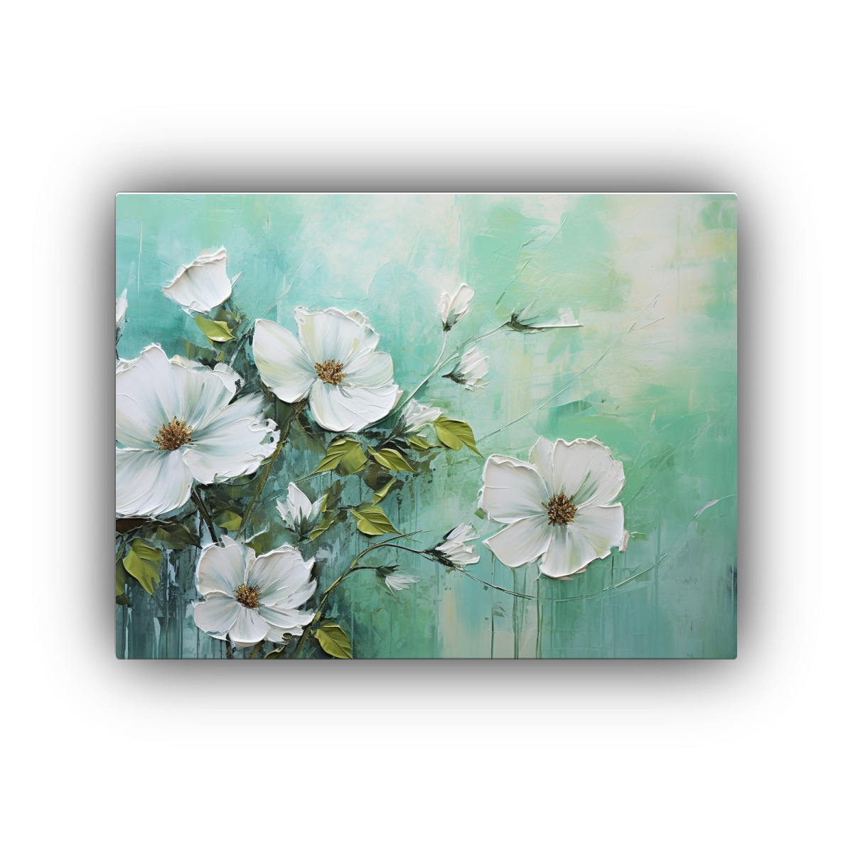 cuadro-floral-verde-en-tela-estilo-bastidor-decorativo-elegante