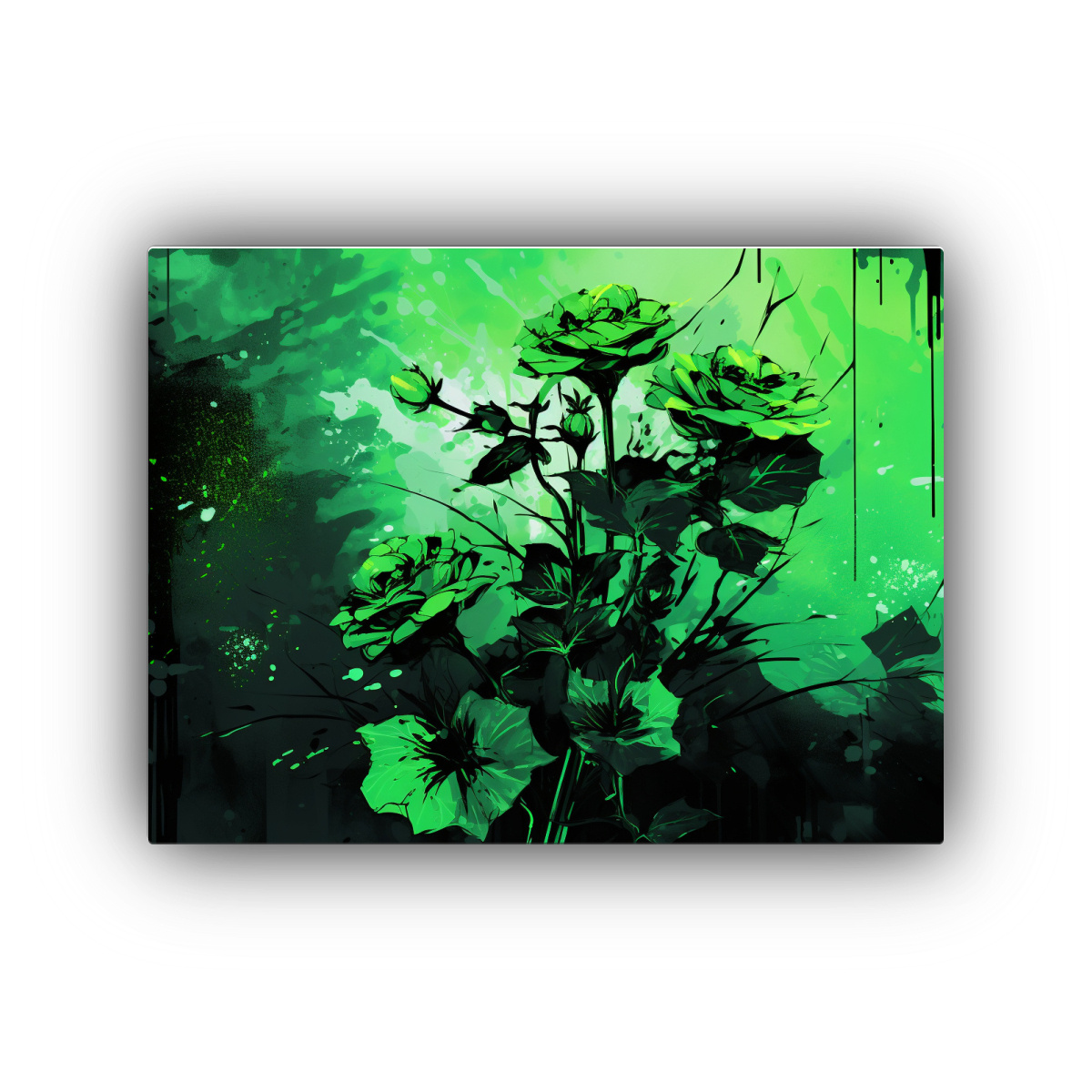 cuadro-tela-dise-o-visi-n-verde-y-negro-ambiente-neonoir-con-estilo-