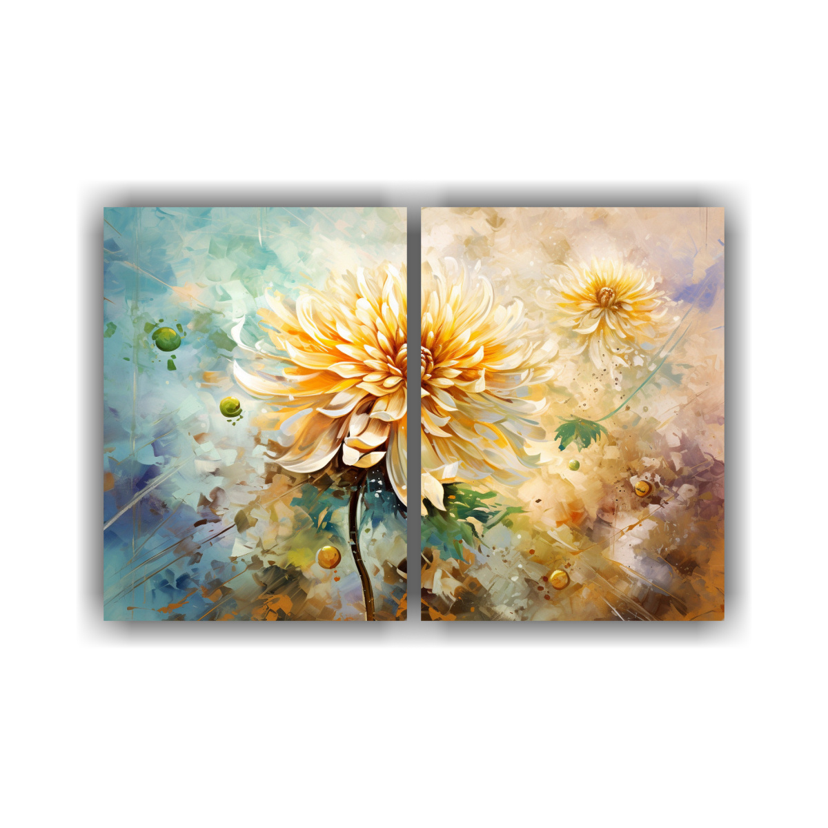 cuadros-abstractos-chrysanthemums-dorados-para-decoraci-n-de-ba-o