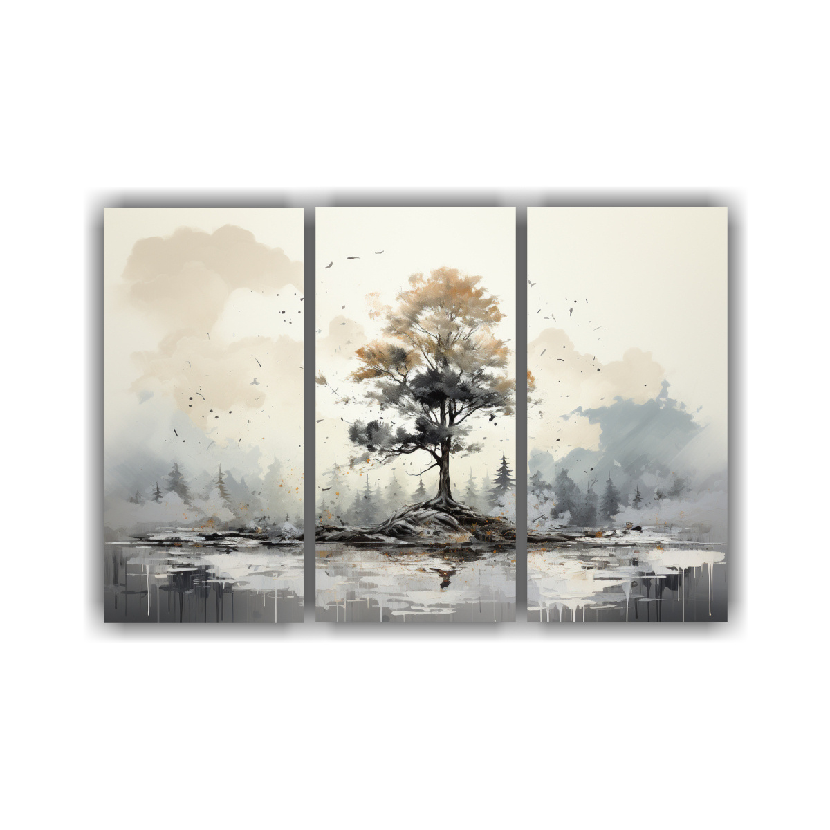 cuadros-abstractos-estrellados-pino-blanco-y-negro-ambientaci-n-neonoir