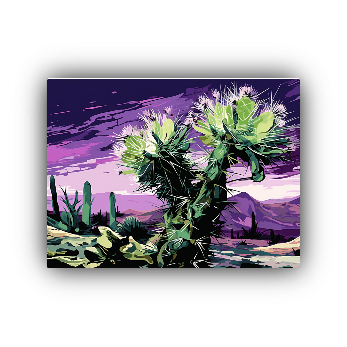 cuadros-concepto-ridos-en-verde-y-p-rpura-neonoir-atmosf-ricos-