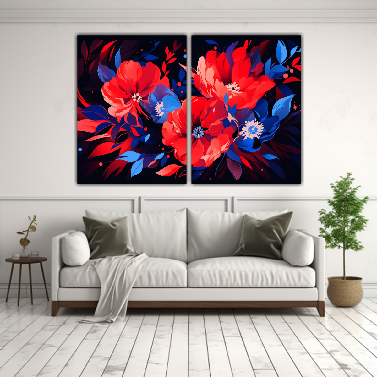 cuadros-conceptuales-rectangulares-rojo-y-azul-ambiente-neonoir-1-1