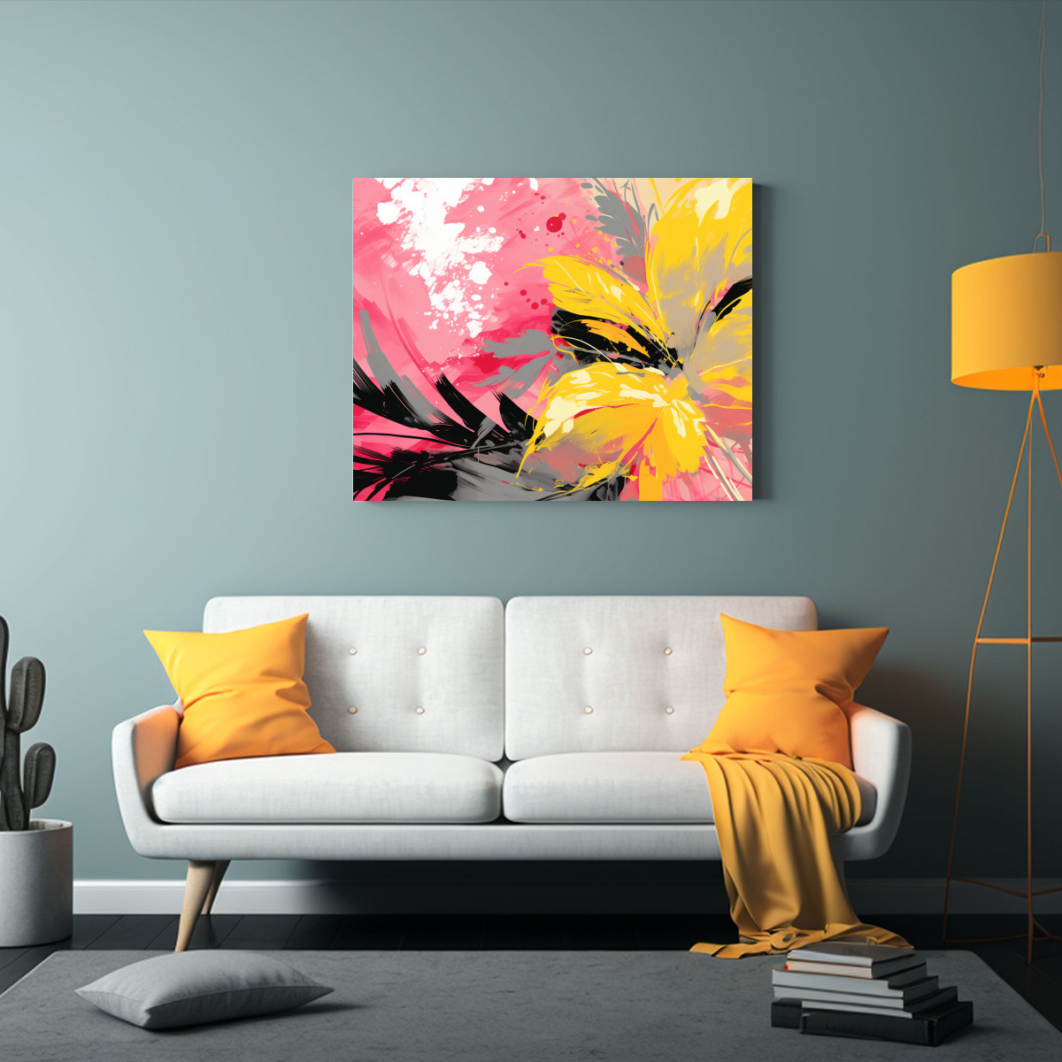 cuadros-de-decoraci-n-de-arte-fino-en-amarillo-y-rosa-estilo-neonoir-1-1