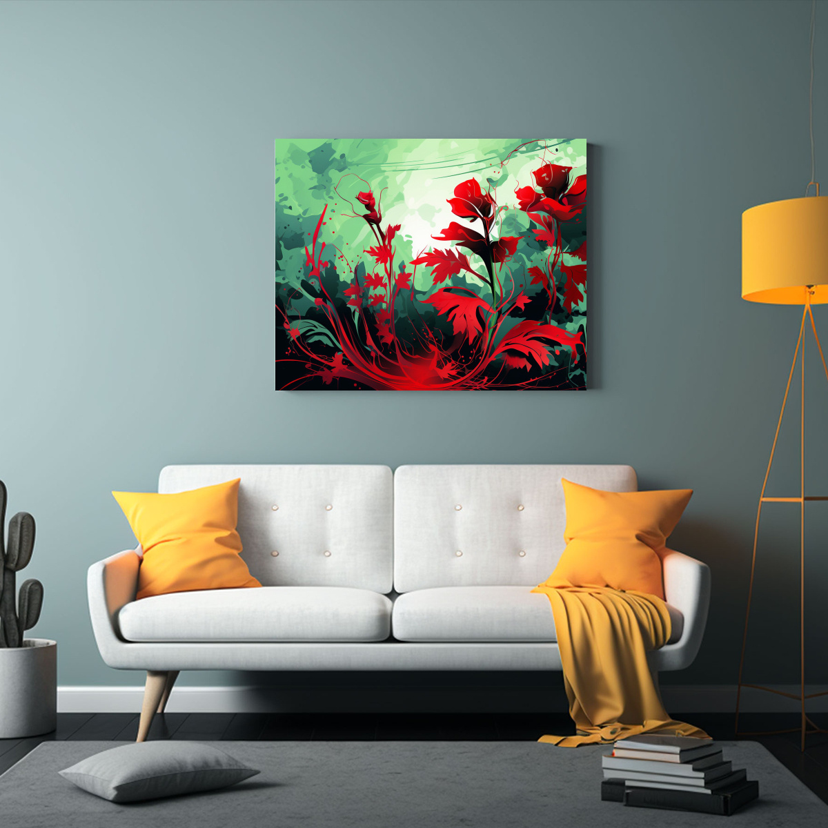 cuadros-decorativos-de-hierbas-en-verde-y-rojo-inspiraci-n-majestuosa-1