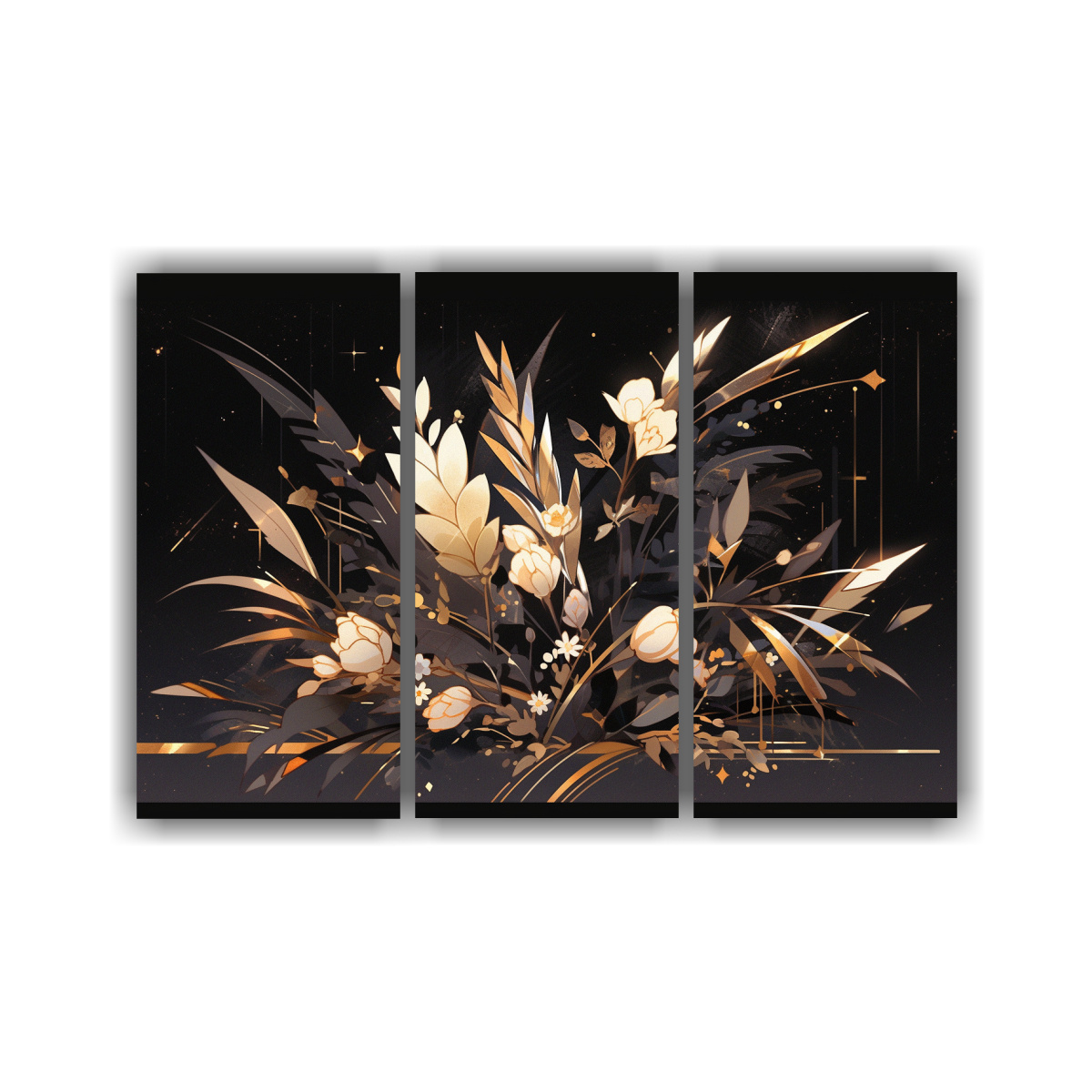 cuadros-decorativos-equilibrio-visual-en-negro-y-oro-estilo-neonoir-