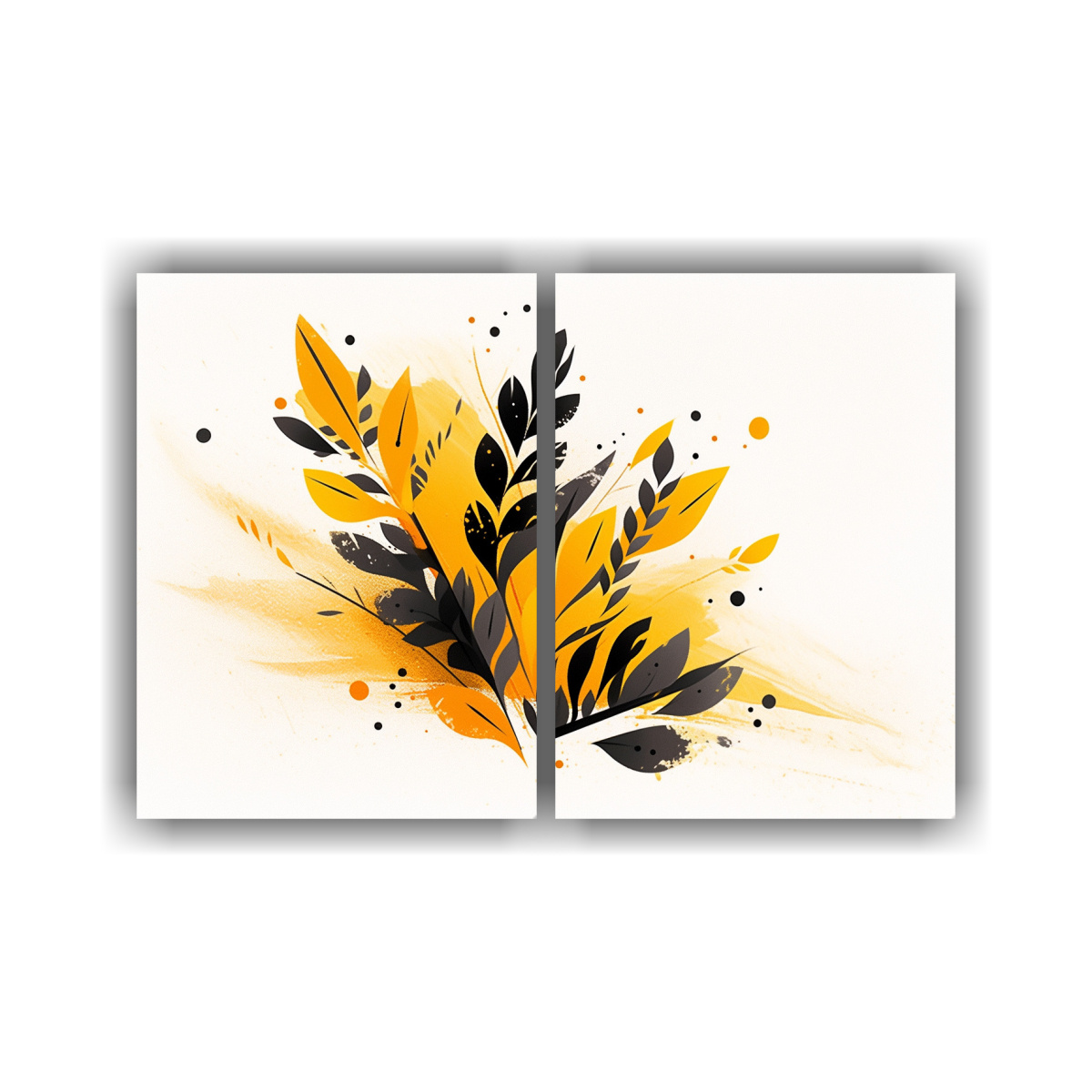 cuadros-decorativos-lienzos-finas-l-neas-nicas-amarillo-y-negro-estilo-neonoir