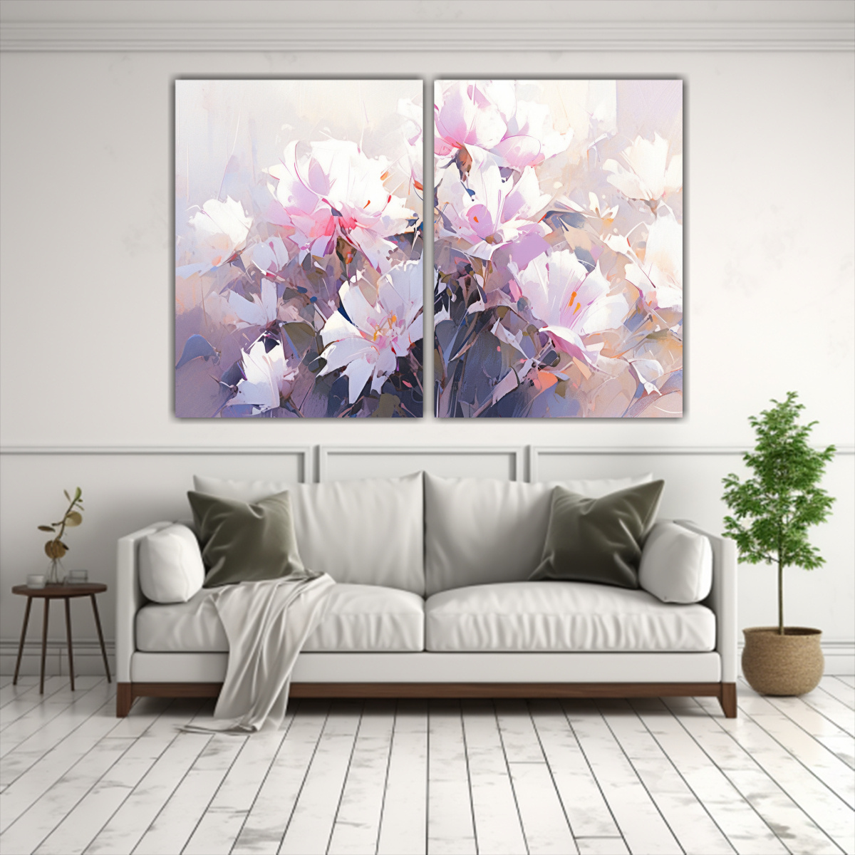 cuadros-florales-blancos-y-magenta-en-lienzos-composici-n-de-interiores-1