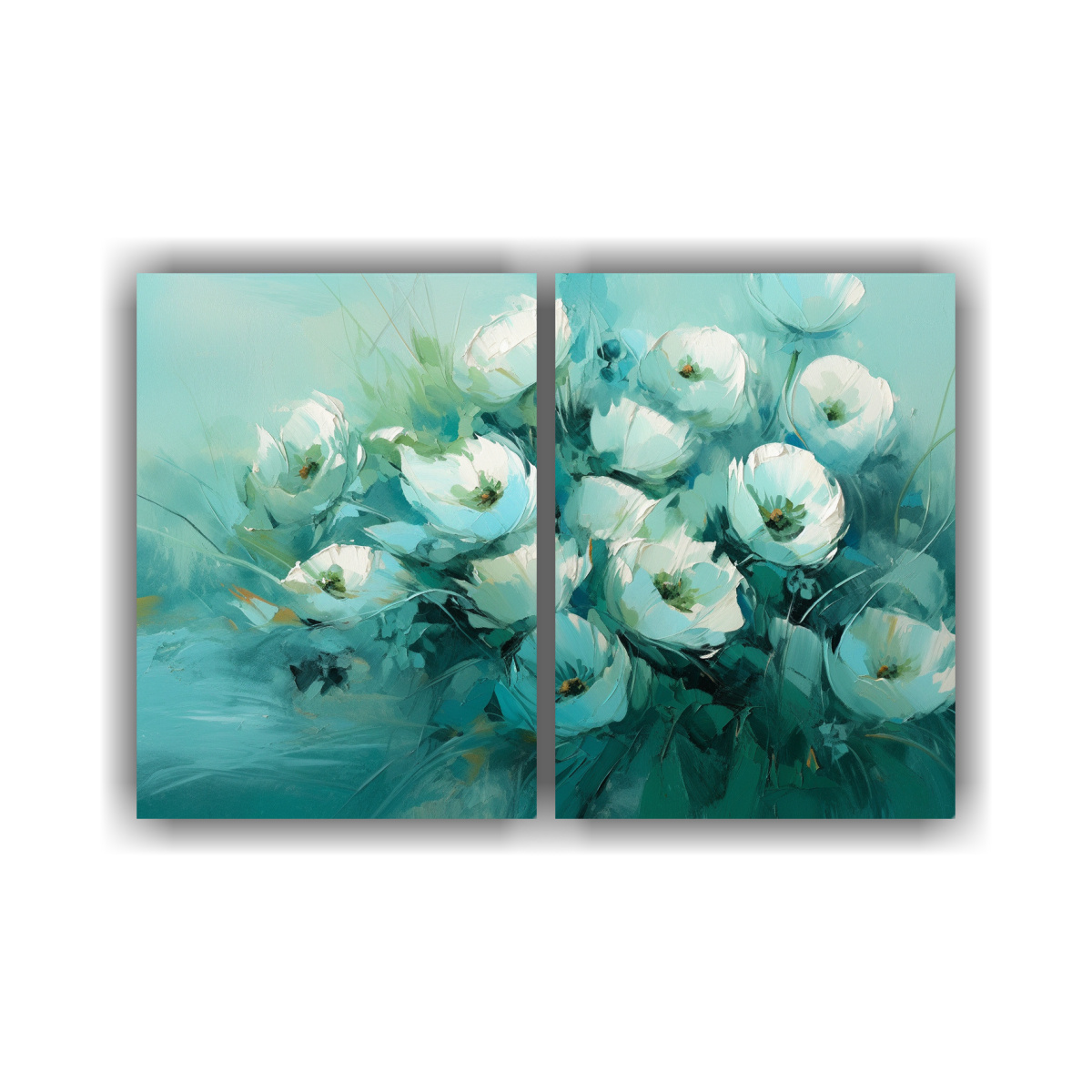 cuadros-florales-en-tonos-de-verde-azulado-inspiraci-n-rectangular