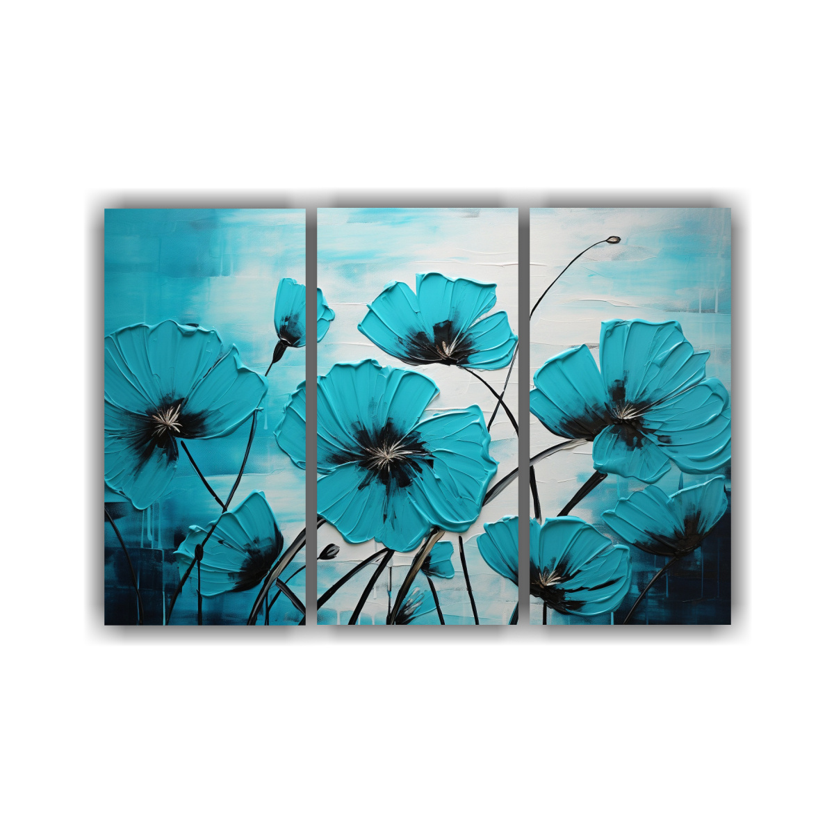 cuadros-florales-en-turquesa-y-negro-set-de-3-decorativos
