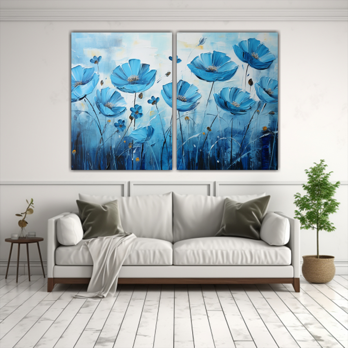 cuadros-fotograf-a-armon-a-flores-azul-y-negro-en-lienzo-1