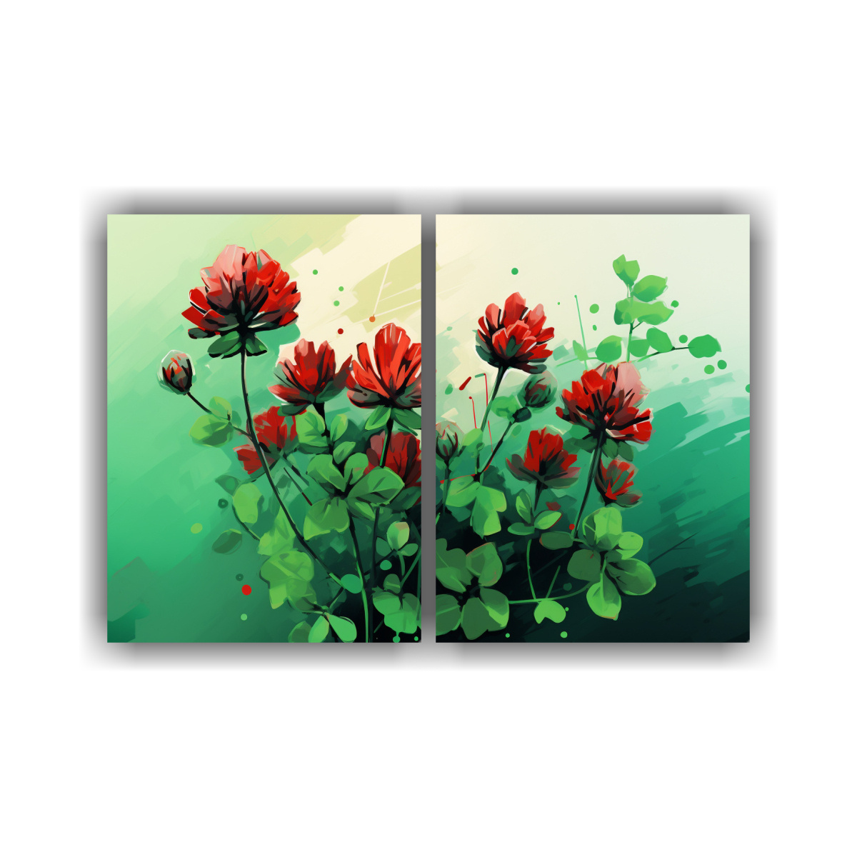 cuadros-para-cocina-hierbas-tr-bol-en-verde-y-rojo-atmosfera-neonoir