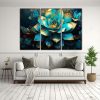 cuadros-tela-moderno-escenario-suculentas-en-turquesa-y-oro-neonoir-1