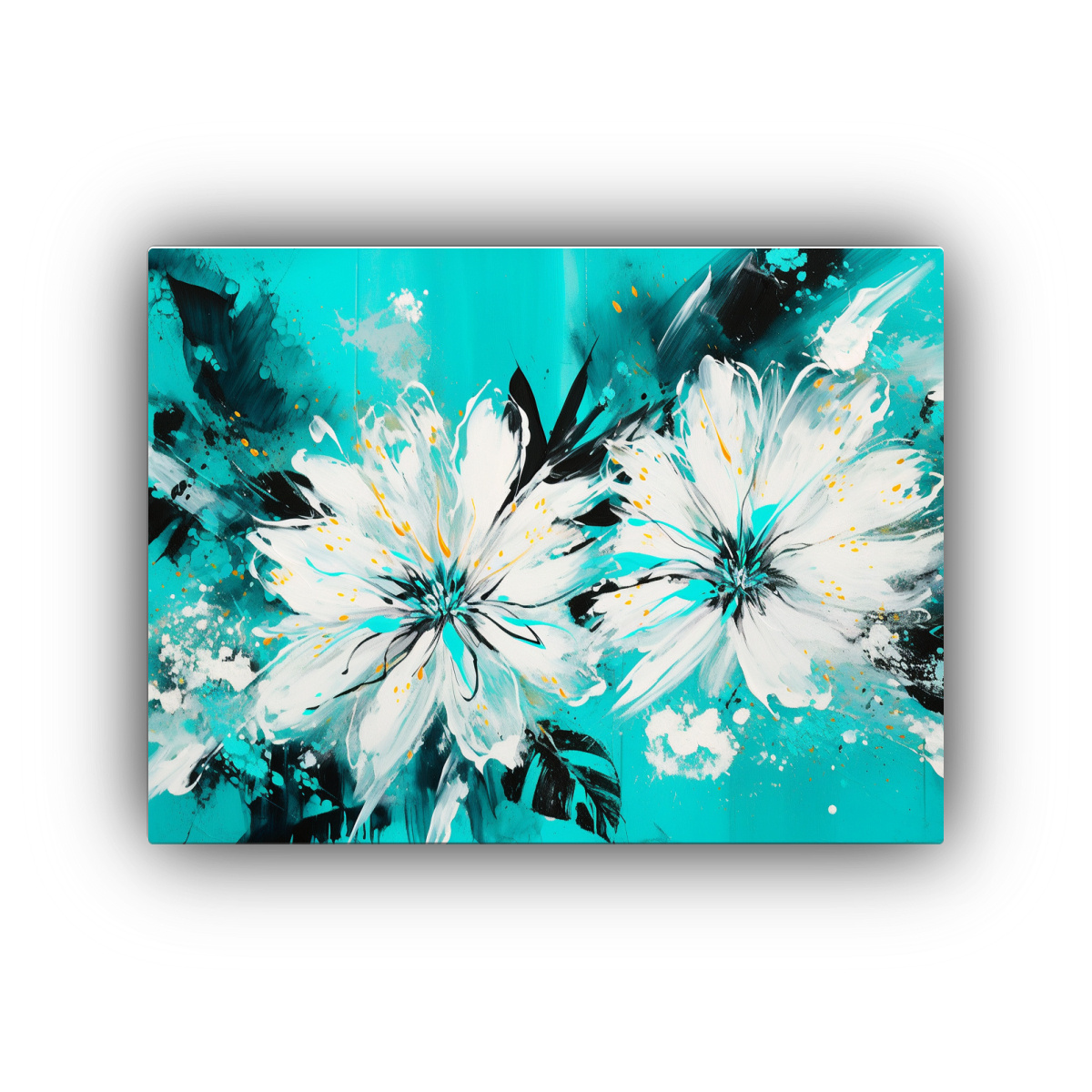 cuadros-vanguardia-tem-ticos-blanco-y-turquesa-neonoir-para-decoraci-n-