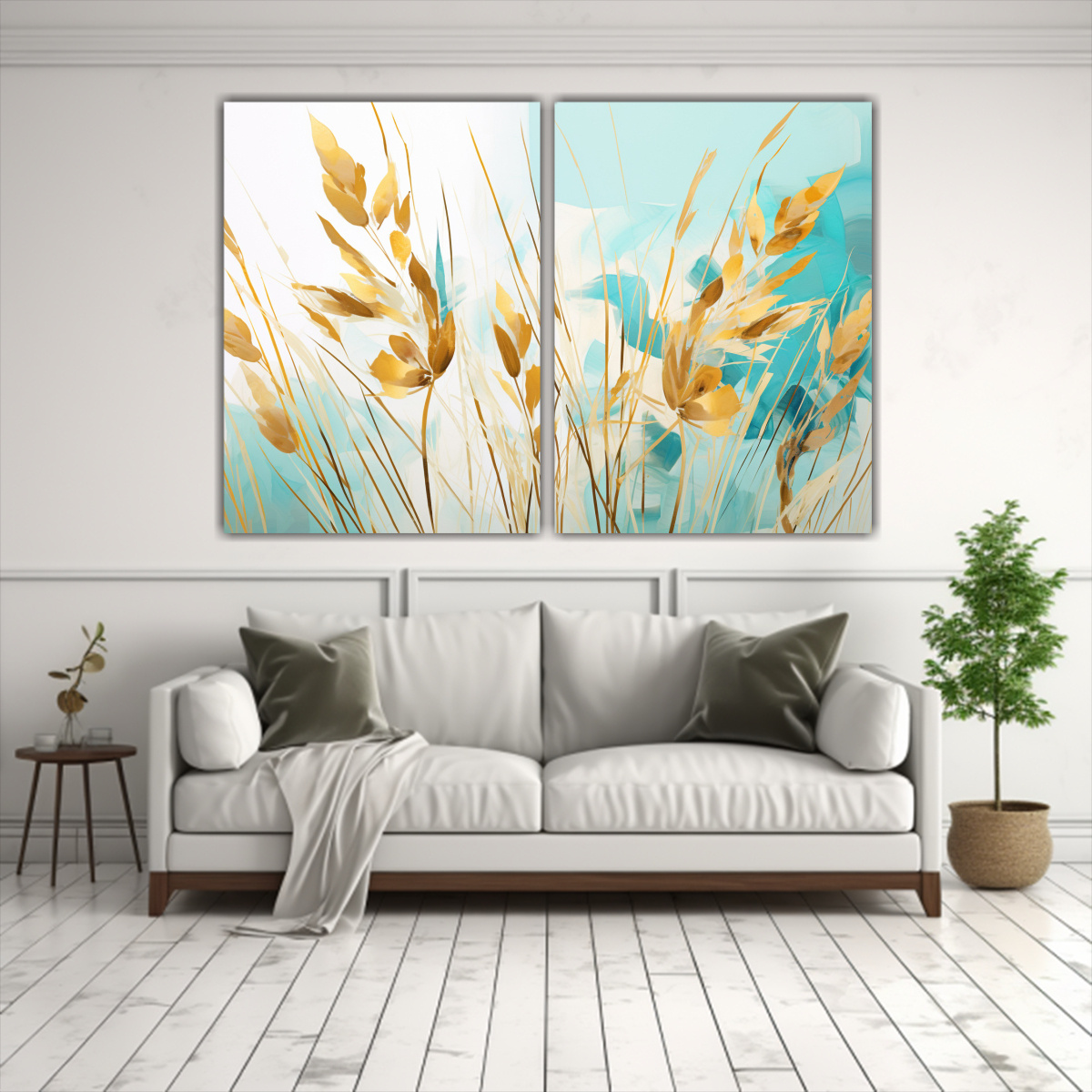 duo-lienzos-impresionantes-ca-as-en-turquesa-y-oro-neonoir-glamouroso-1