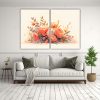 exposici-n-de-dibujo-en-lienzos-estilo-neonoir-en-colores-naranja-y-rosa-1