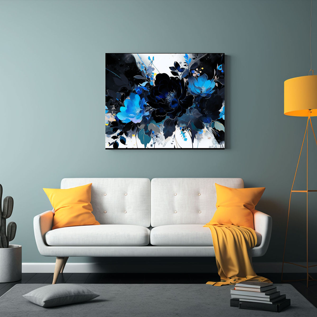 lienzo-de-tela-colorido-en-negro-y-azul-estilo-neonoir-1