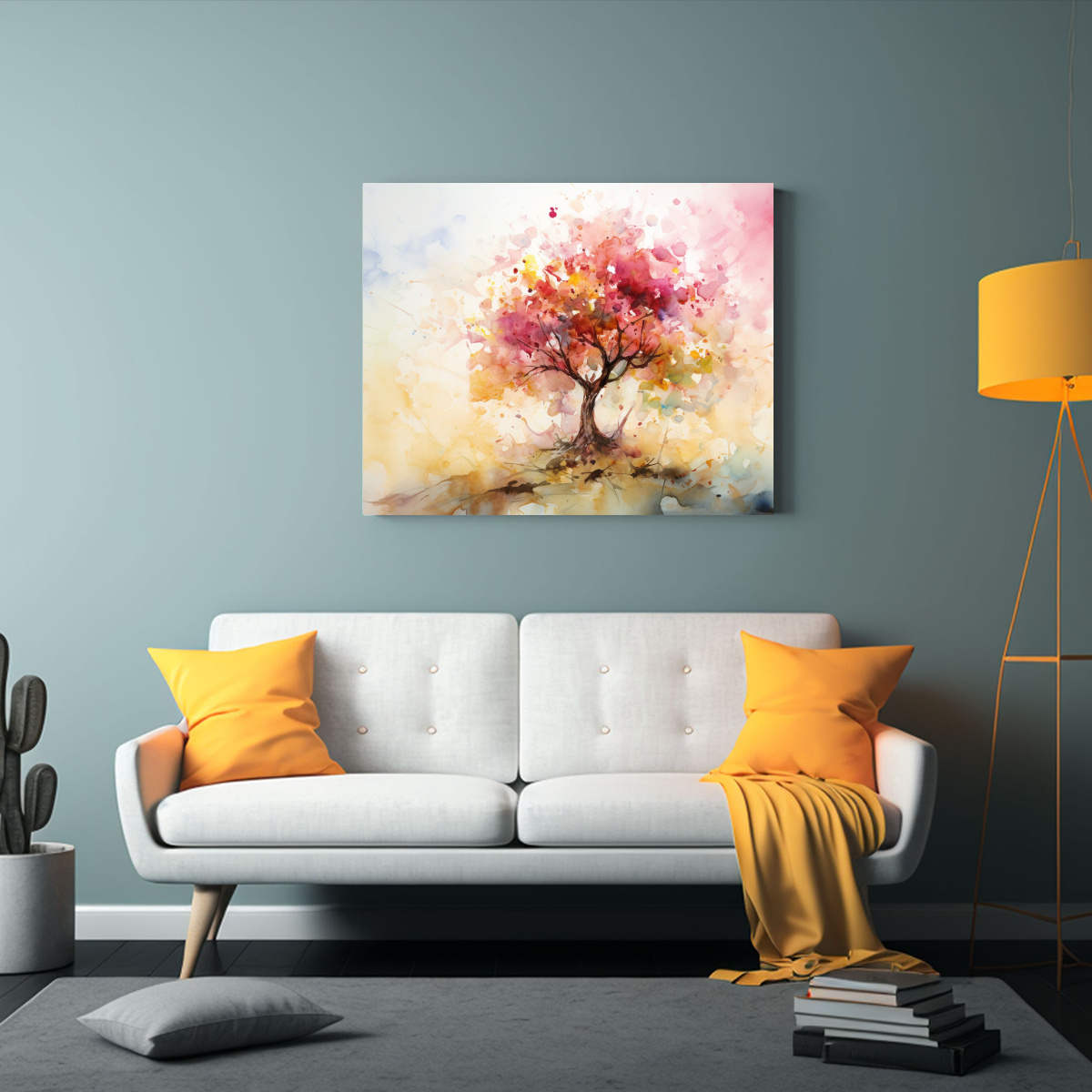 pintura-abstracta-combinando-colores-oro-y-rosa-de-un-manzano-1-1