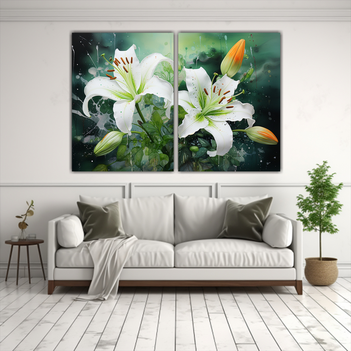 pintura-abstracta-con-flores-verdes-y-blancas-para-decoraci-n-1-1