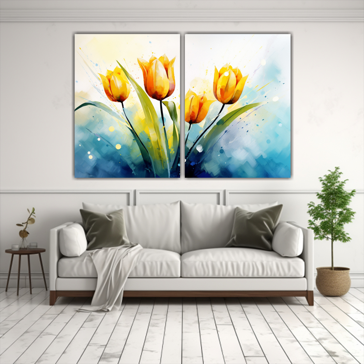pintura-abstracta-de-tulipanes-amarillos-y-azules-set-2-art-culos-estilo-galer-a-1