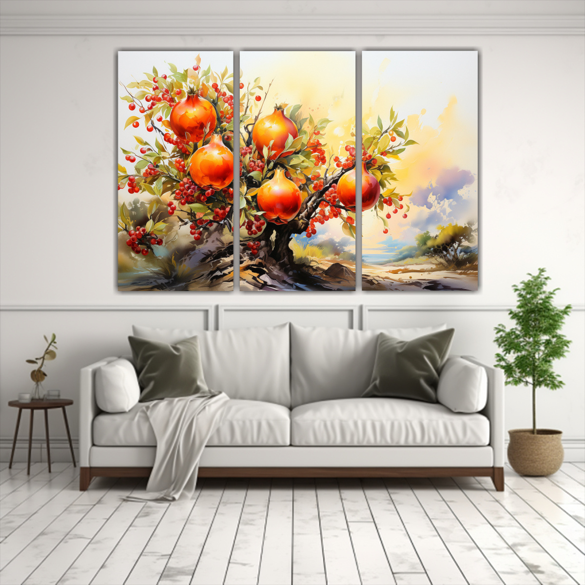 pintura-abstracta-reflejo-rbol-granada-colores-naranja-1-1