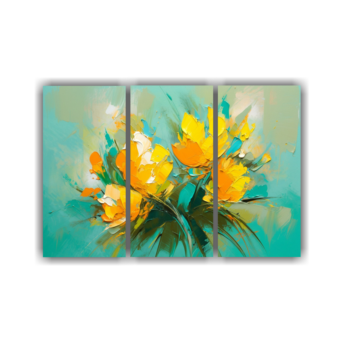 pintura-en-lienzo-de-flores-amarillas-y-azules-para-decoraci-n-