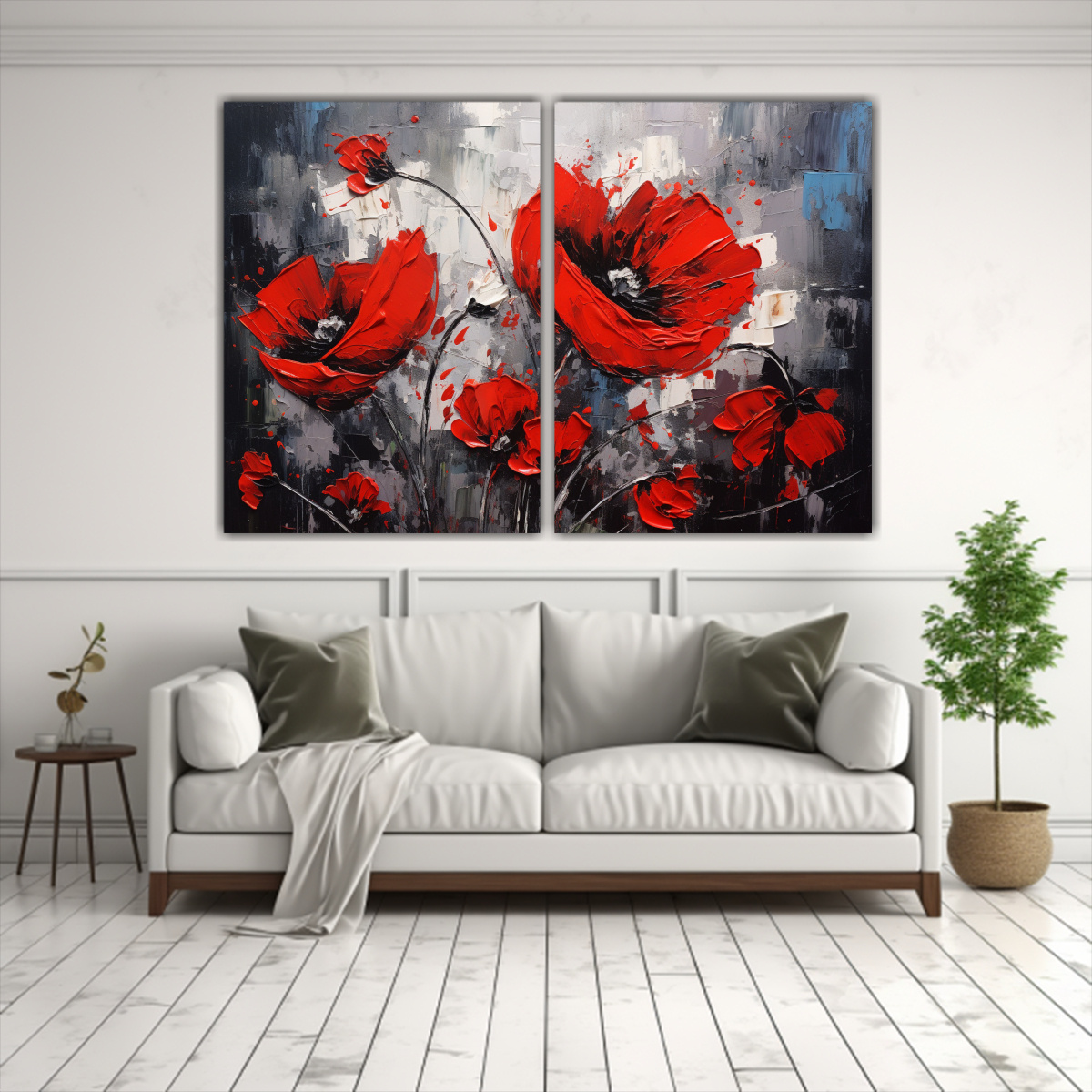 pintura-en-lienzo-flores-rojas-y-negras-en-dos-cuadros-tonos-1-1