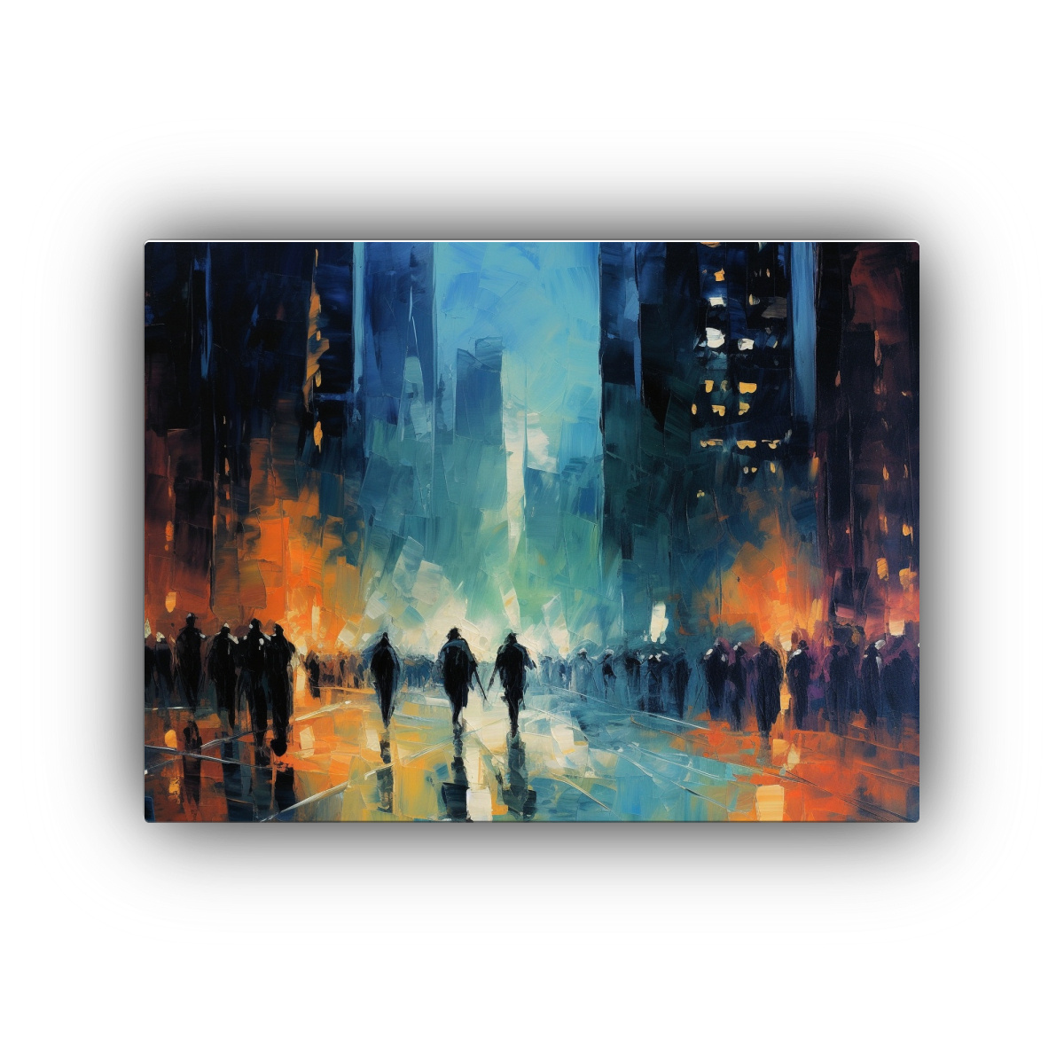 pintura-expresionista-urbana-de-escena-sim-trica-