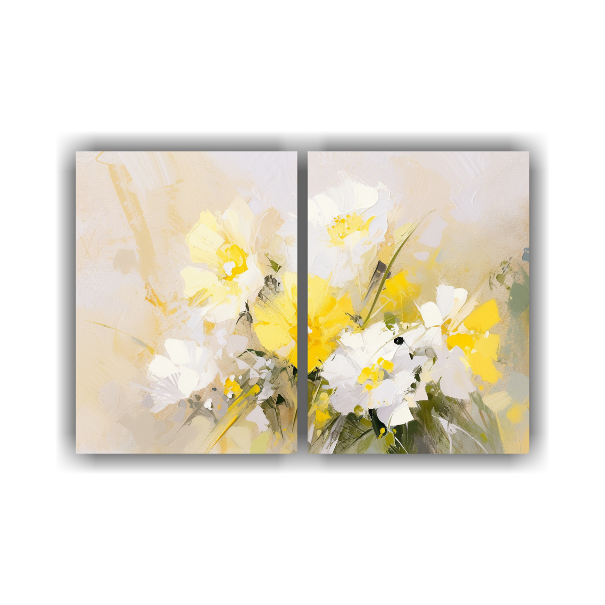 pintura-floral-en-lienzo-amarillo-y-blanco-con-detalles-intrincados