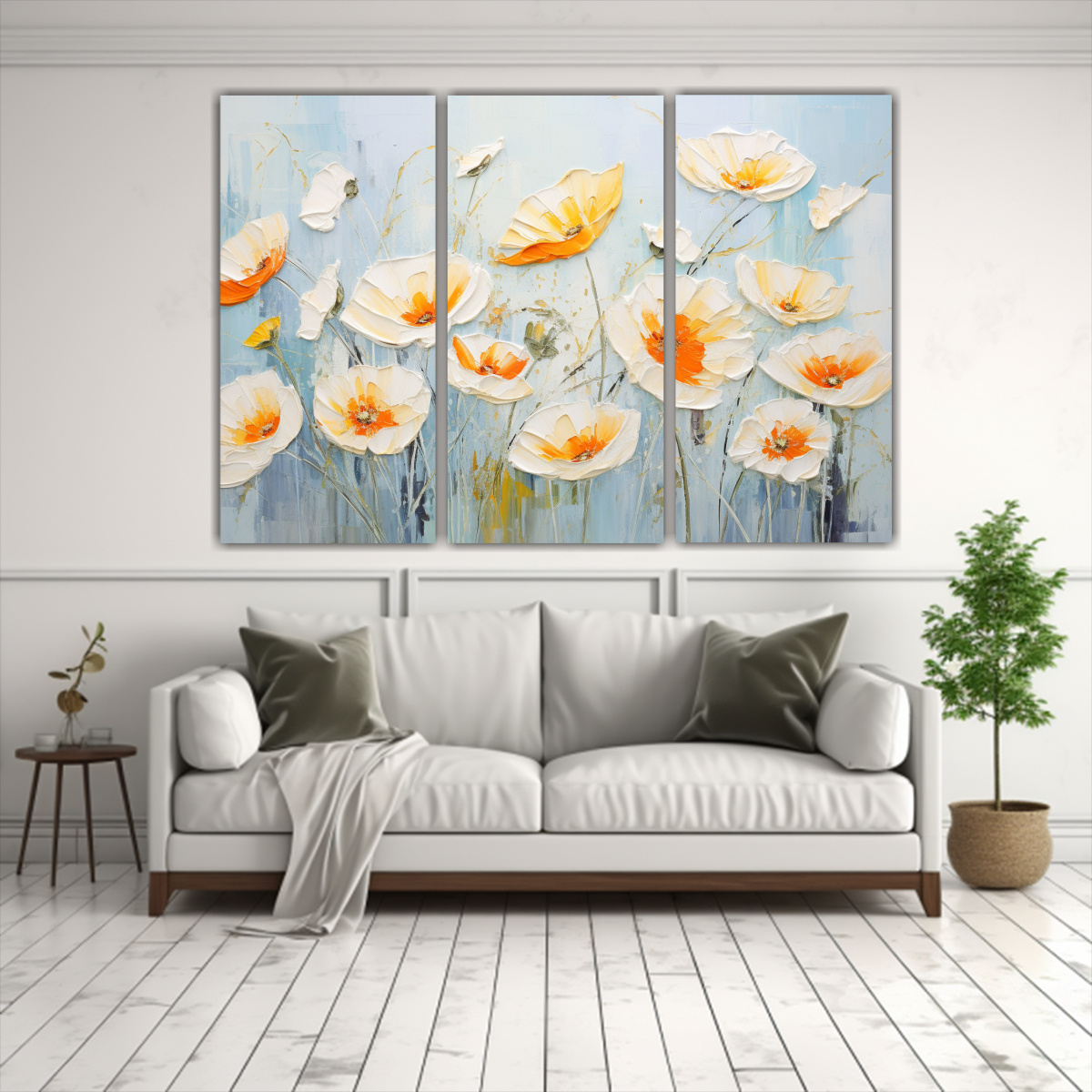 pintura-floral-en-lienzo-blanco-y-naranja-para-decoraci-n-de-interiores-1
