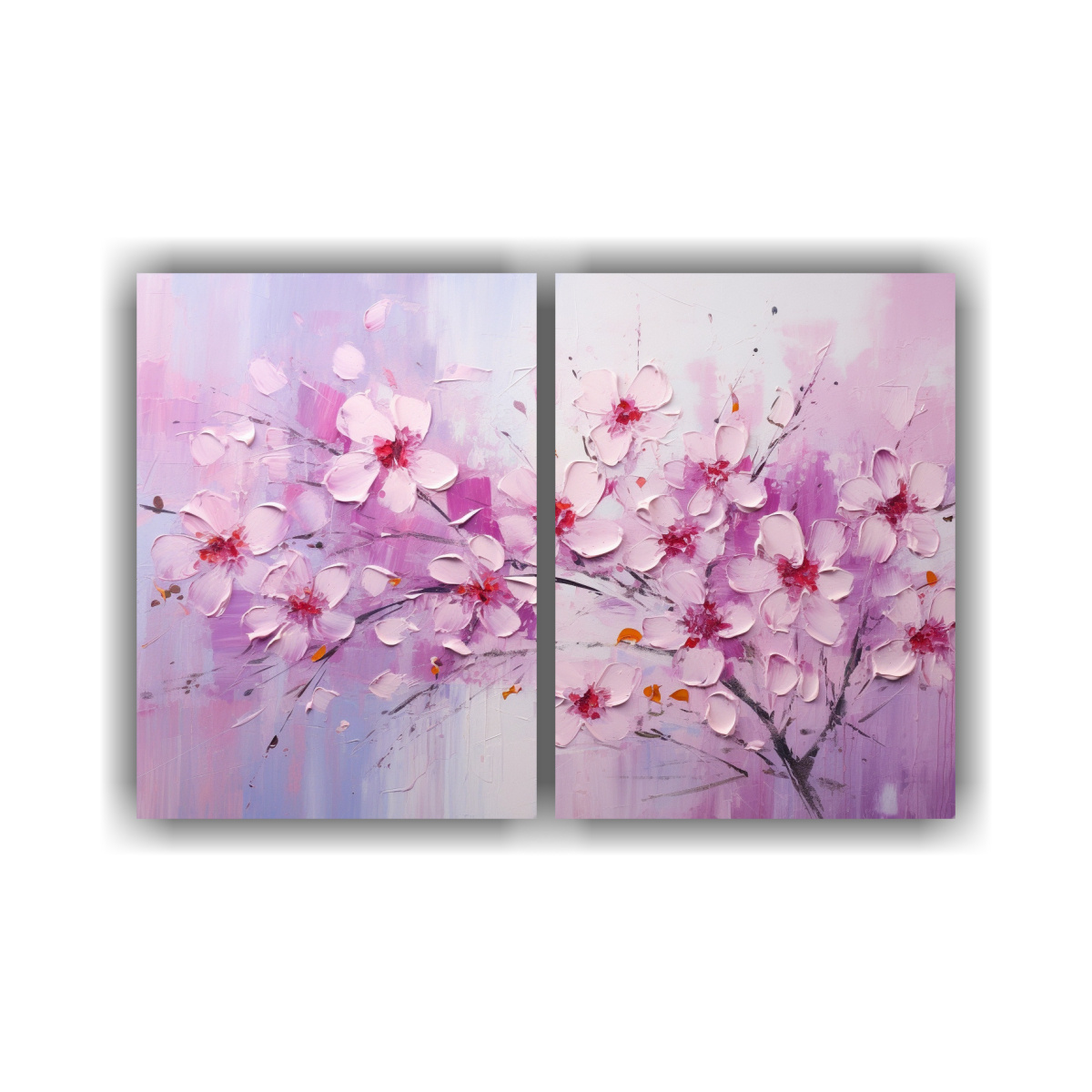 pintura-flores-rosa-en-lienzo-estilo-decorativo-moderno