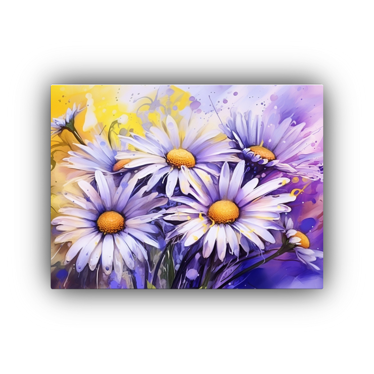 pinturas-abstractas-de-flores-amarillas-y-moradas-para-decoraci-n-