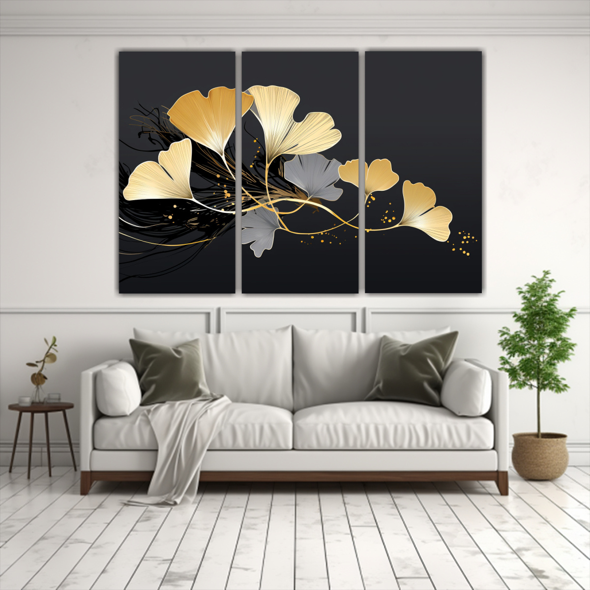 pinturas-abstractas-de-hojas-de-ginkgo-en-colores-negro-y-dorado-1