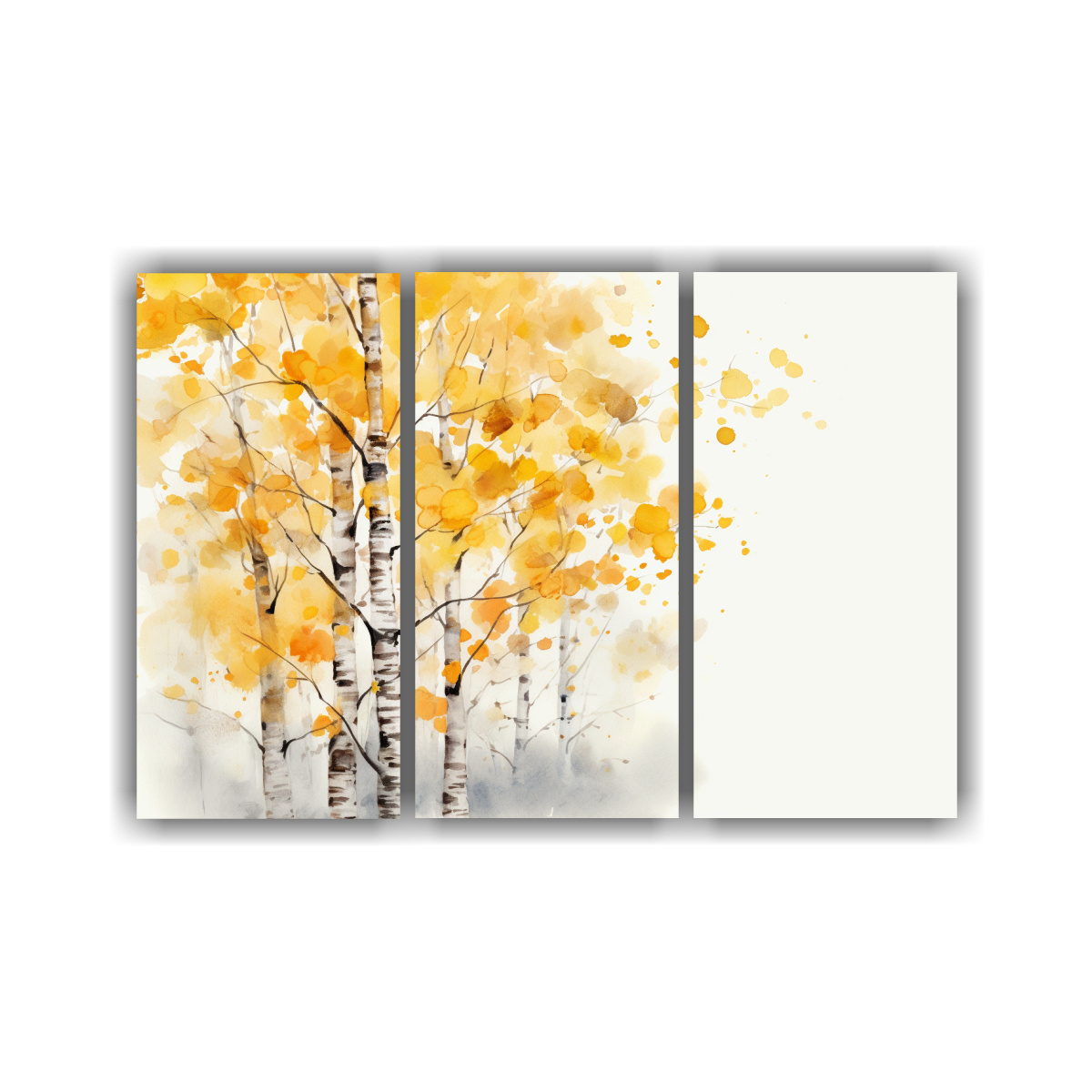 pinturas-abstractas-de-un-rbol-tembloroso-en-tonos-amarillos-y-dorados-