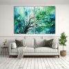 pinturas-abstractas-en-verde-y-turquesa-para-decorar-con-exuberante-creatividad-1-1